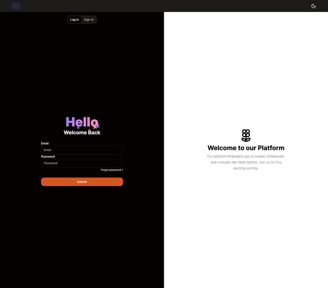 Social Network interface